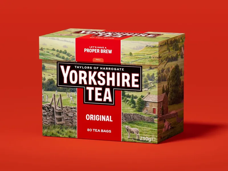 Yorkshire Tea'den 'Proper' Bir Yenilenme: Turner Duckworth İmzası
