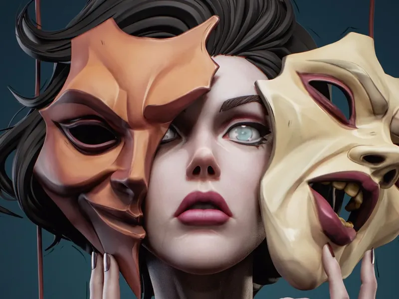 Skander Mallouki ve ZBrush ile Parçalanan Kimlikler