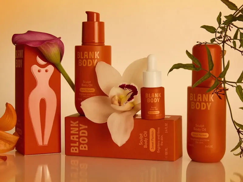 Orchidea Agency, Blank Body için heykelimsi ambalaj tasarımı hazırladı